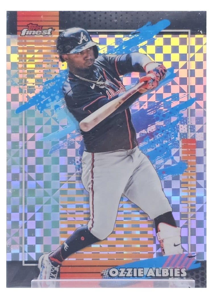 2026 Topps Finest Ozzie Albies #128 card