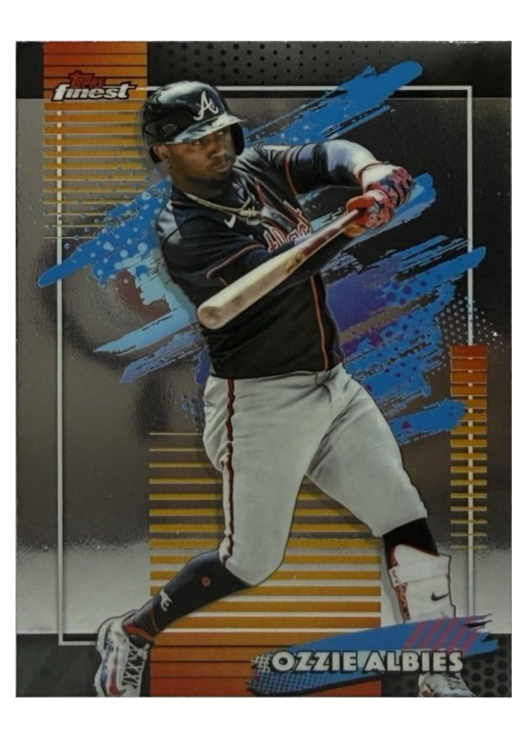 2026 Topps Finest Ozzie Albies #128 card