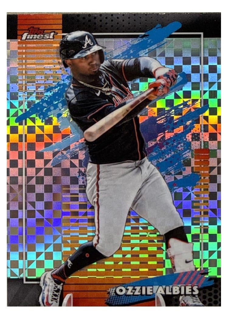 2026 Topps Finest Ozzie Albies #128 card