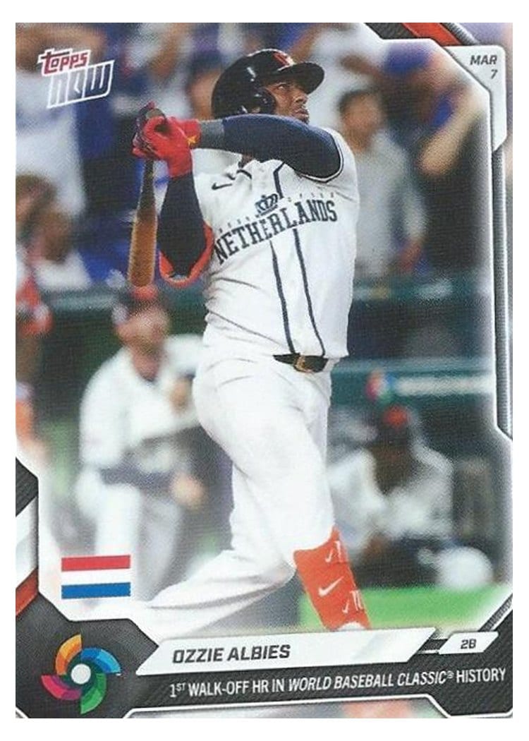 2026 Topps Now WBC Ozzie Albies #WB11 card