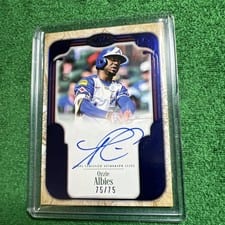 2026 Topps Tier One City Connect Signatures Ozzie Albies #CCS-OA card