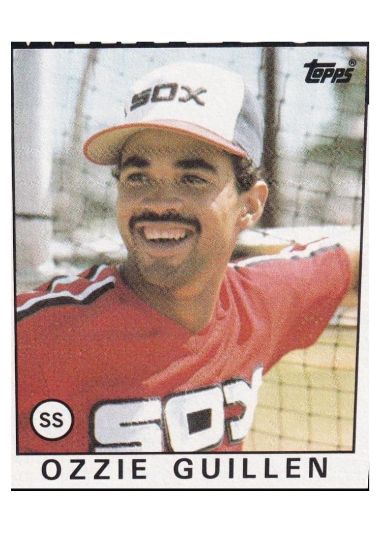 1986 Topps Ozzie Guillen #254 card