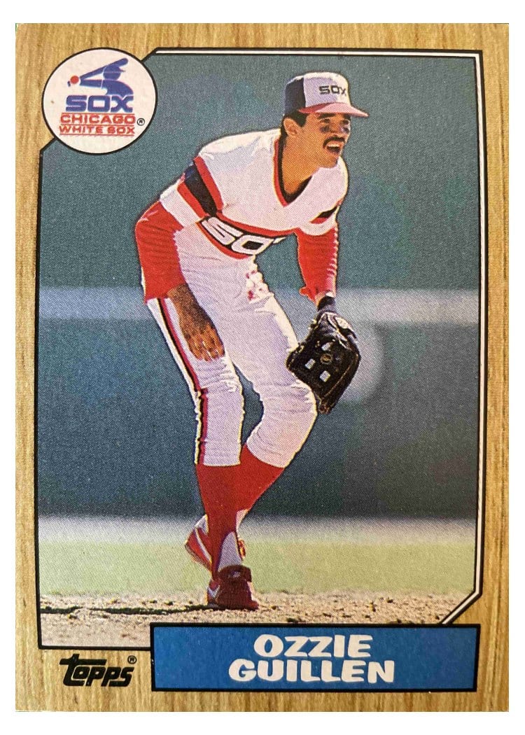 1987 Topps Base Set Ozzie Guillen #89 card