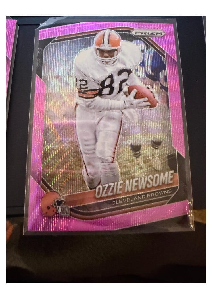 2025 Panini Prizm Base Set Ozzie Newsome #60 card