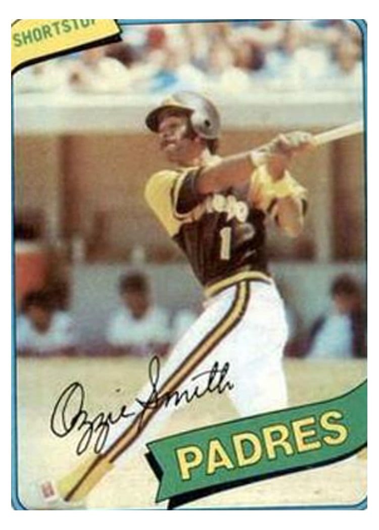 1980 Topps Base Set Ozzie Smith #393 card