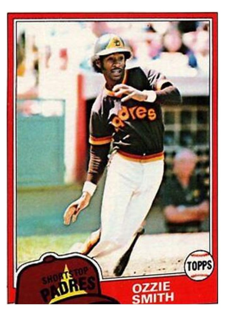 1981 Topps Ozzie Smith #254 card