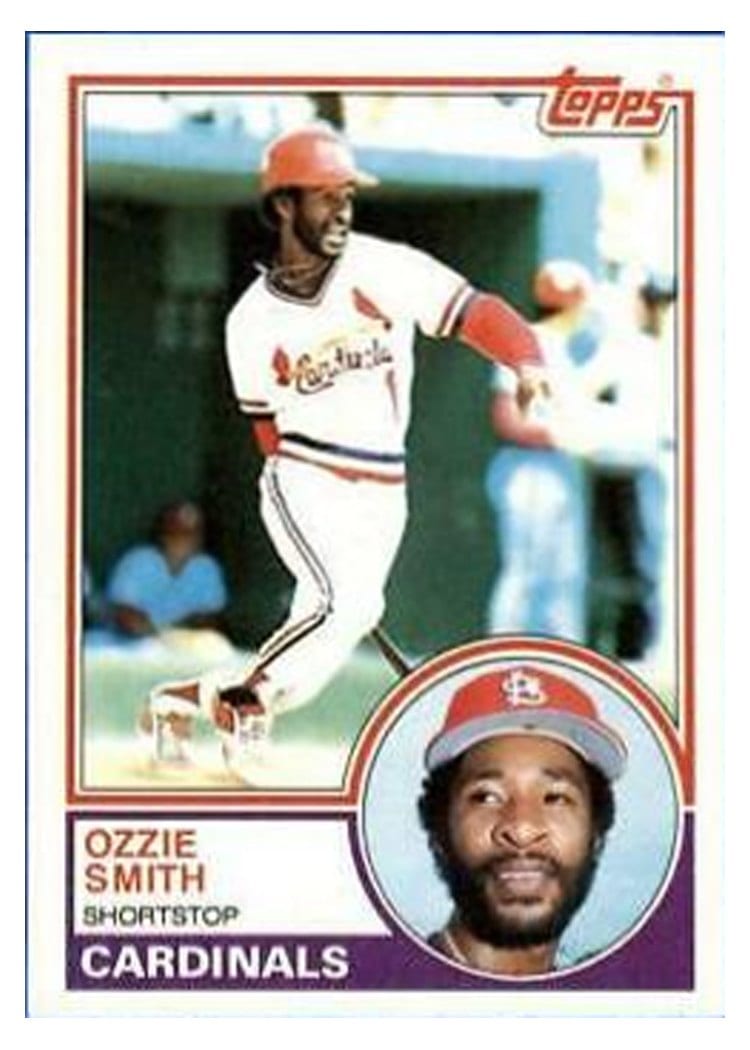 1983 Topps Ozzie Smith #540 card