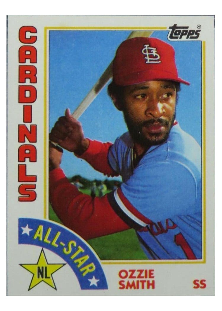 1984 Topps Ozzie Smith #389 card