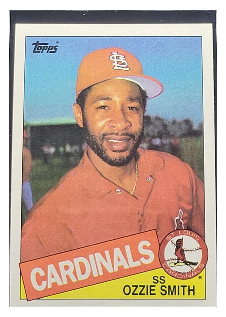1985 Topps Ozzie Smith #605 card