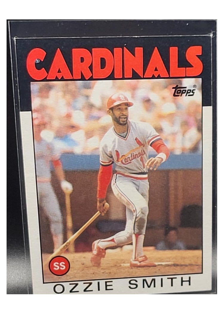1986 Topps Ozzie Smith #730 card