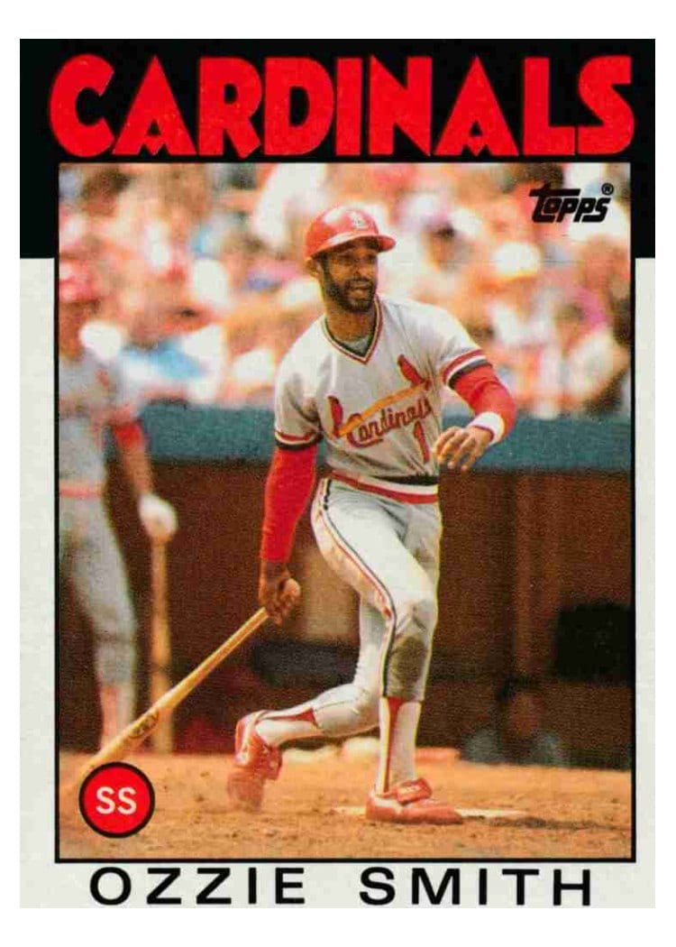 1986 Topps Base Set Ozzie Smith #730 card