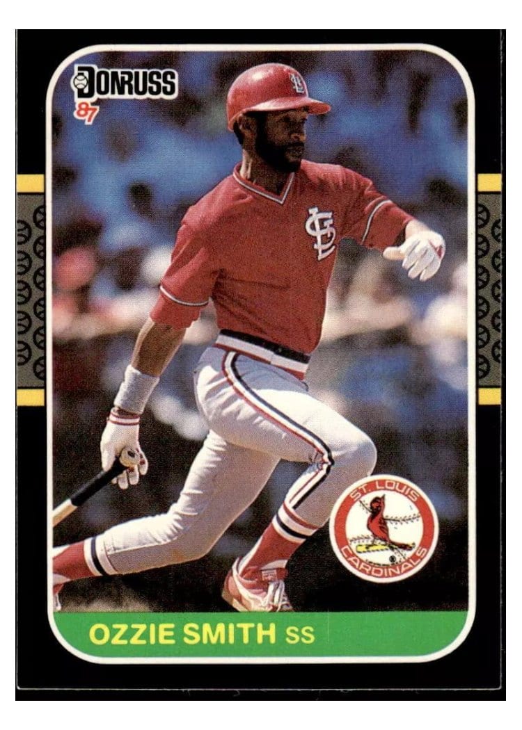 1987 Donruss Ozzie Smith #60 card