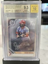 2023 Topps Museum Collection Framed Autographs Silver Ozzie Smith #MFA-OS card