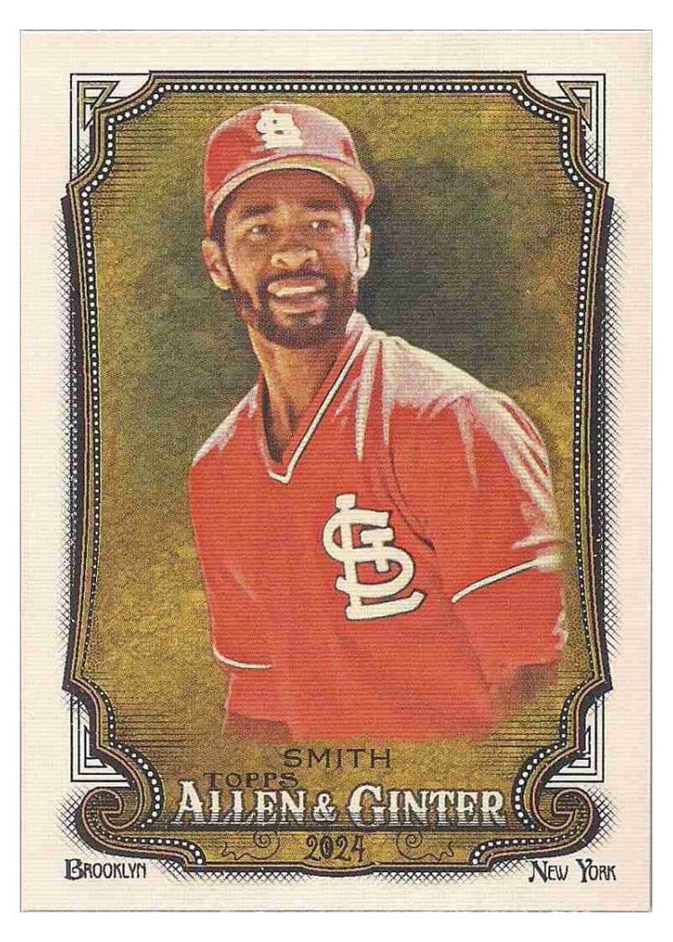 2024 Topps Allen & Ginter Base Set Ozzie Smith #343 card