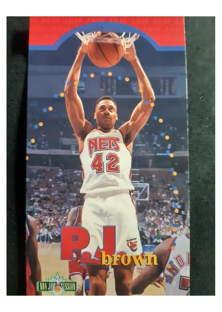 1995 Fleer Jam Session P.j. Brown #68 card