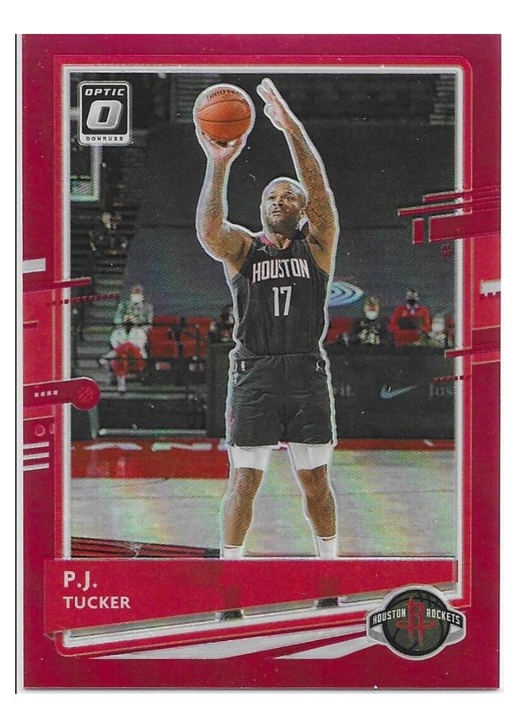 2020-21 Donruss Optic Base Set P.J. Tucker Red #108 card
