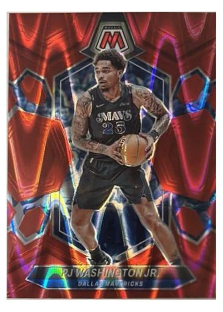 2023-24 Panini Mosaic Base Set P.J. Washington Jr. #80 card