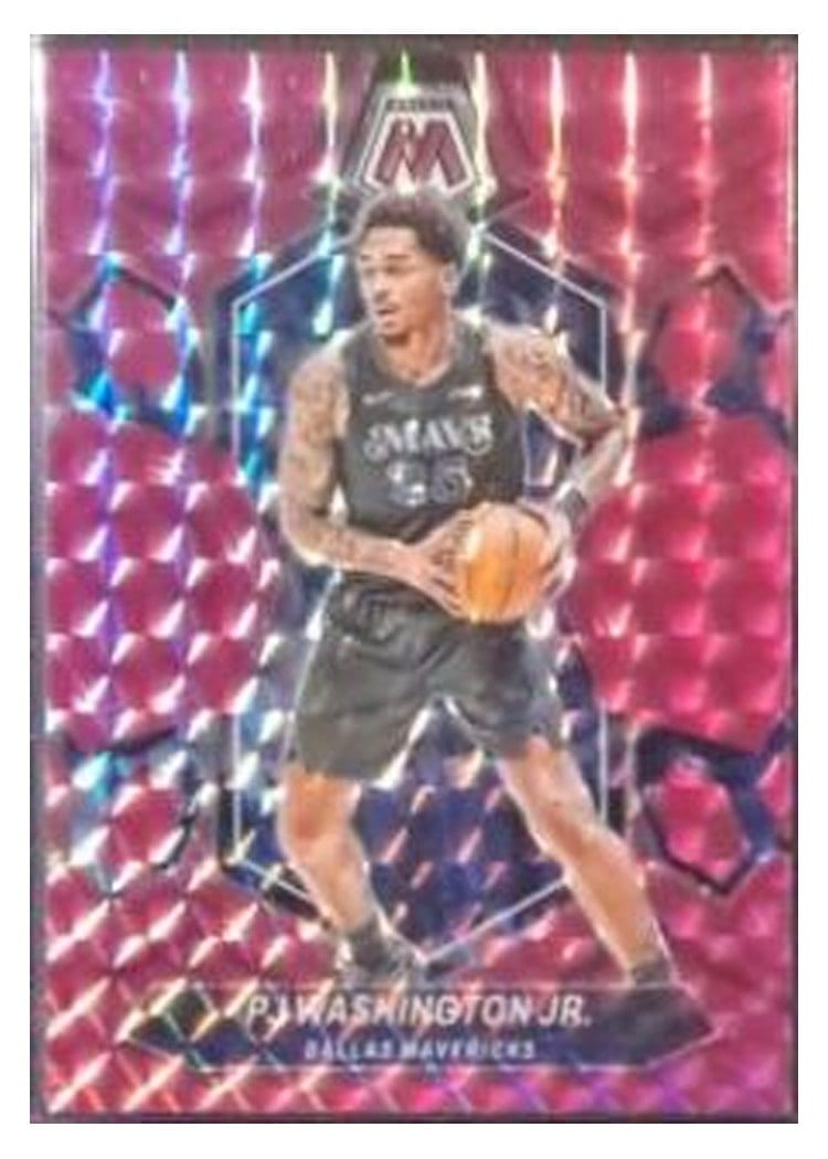 2023-24 Panini Mosaic Base Set P.J. Washington Jr. #80 card