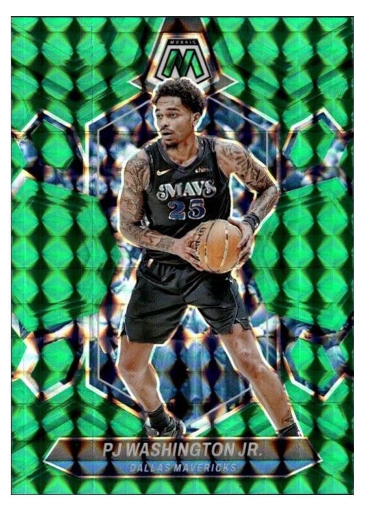 2023-24 Panini Mosaic Base Set P.J. Washington Jr. #80 card