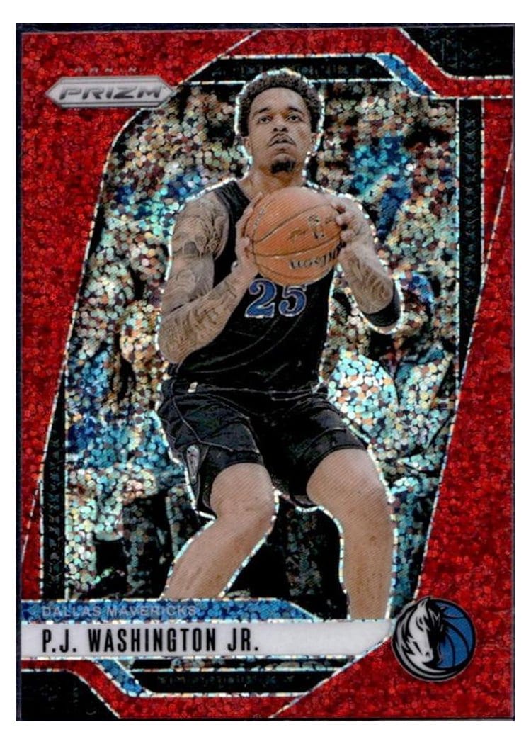 2024-25 Panini Prizm Base Set P.J. Washington Jr. #174 card