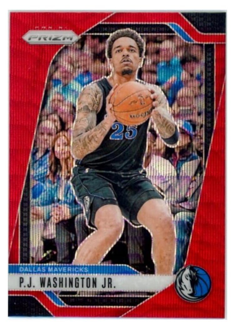 2024-25 Panini Prizm Base Set P.J. Washington Jr. #174 card