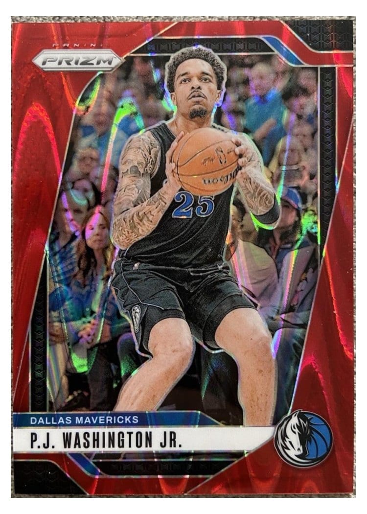 2024-25 Panini Prizm Base Set P.J. Washington Jr. #174 card