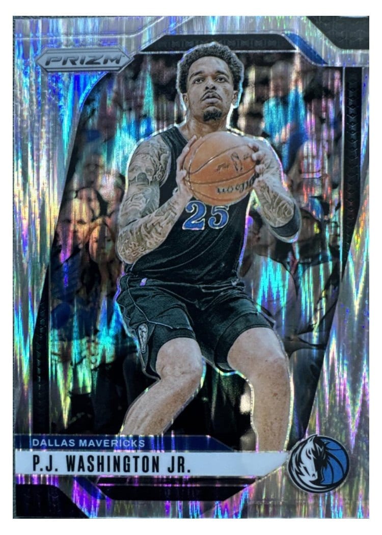 2024-25 Panini Prizm Base Set P.J. Washington Jr. Skewed #174 card