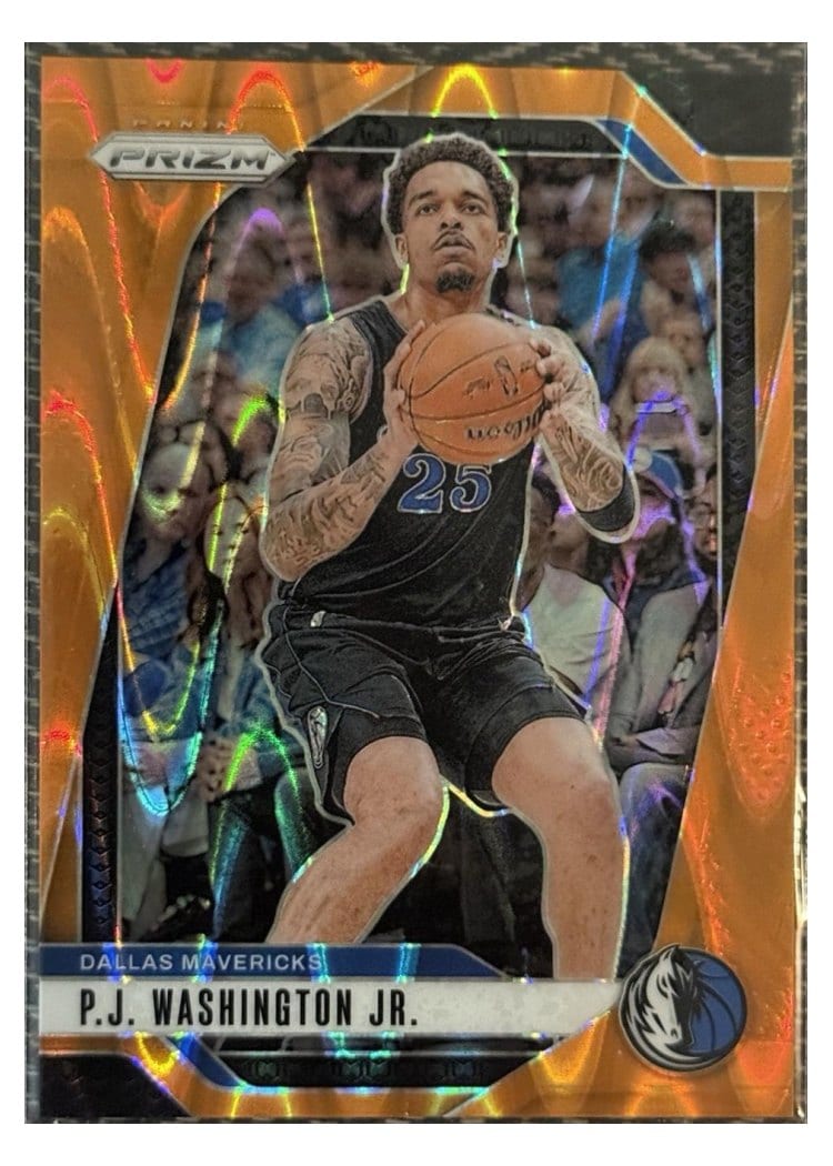 2024-25 Panini Prizm Base Set P.J. Washington Jr. #174 card