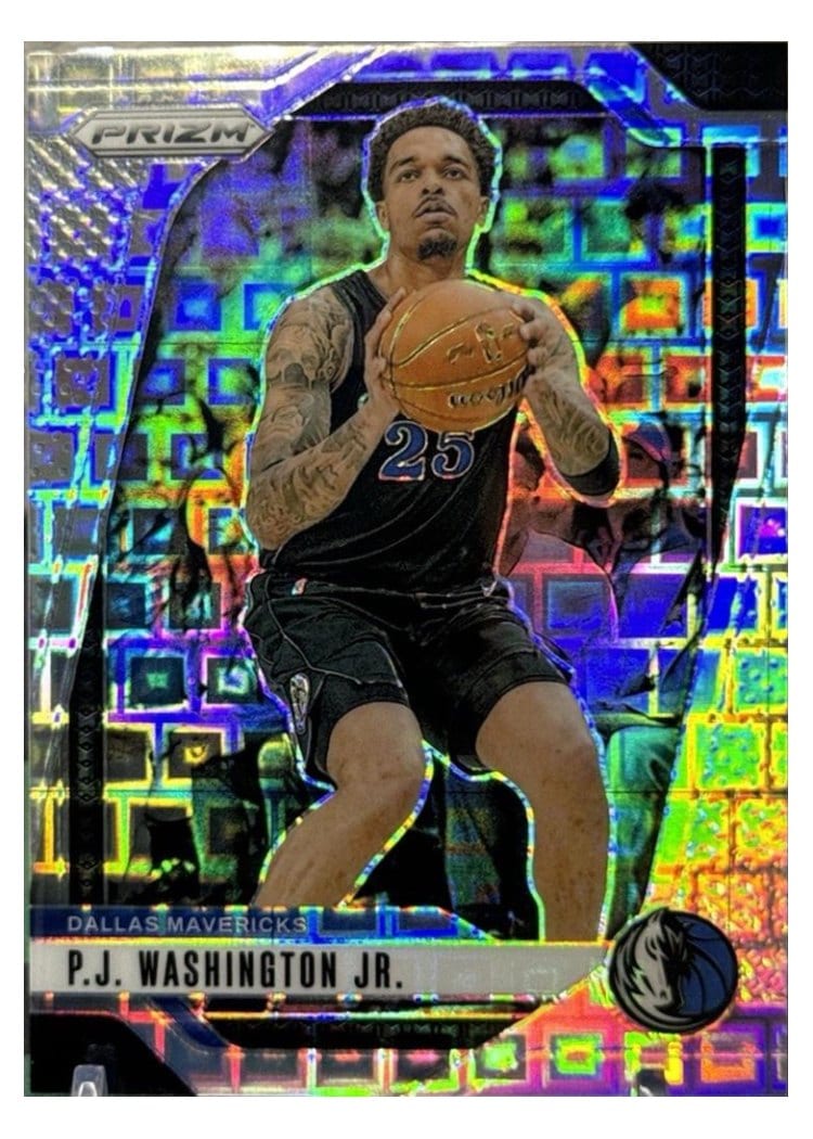 2024-25 Panini Prizm Base Set P.J. Washington Jr. #174 card