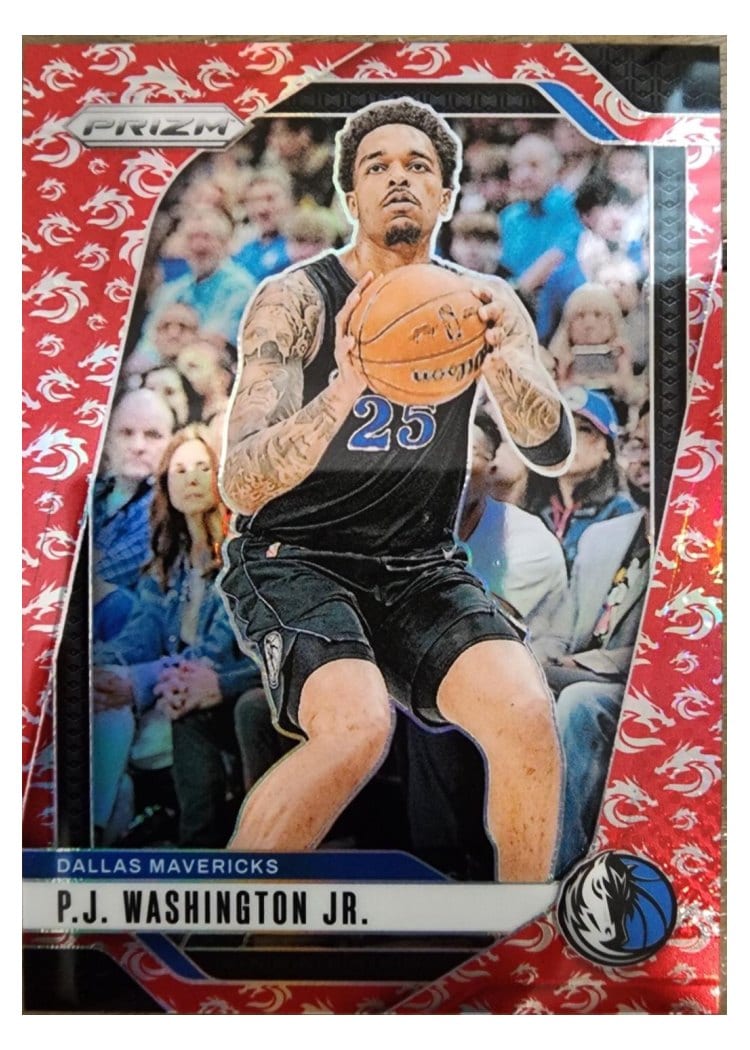 2024-25 Panini Prizm Base Set P.J. Washington Jr. #174 card