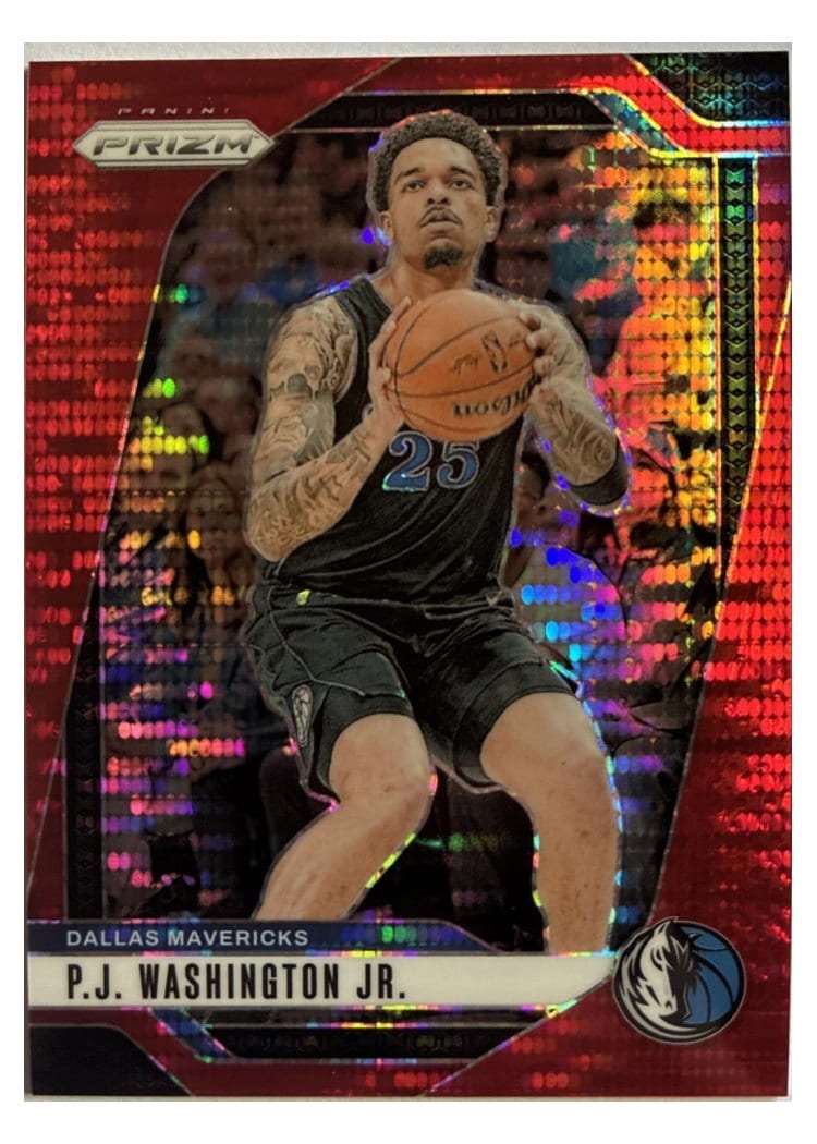 2024-25 Panini Prizm Base Set P.J. Washington Jr. #174 card