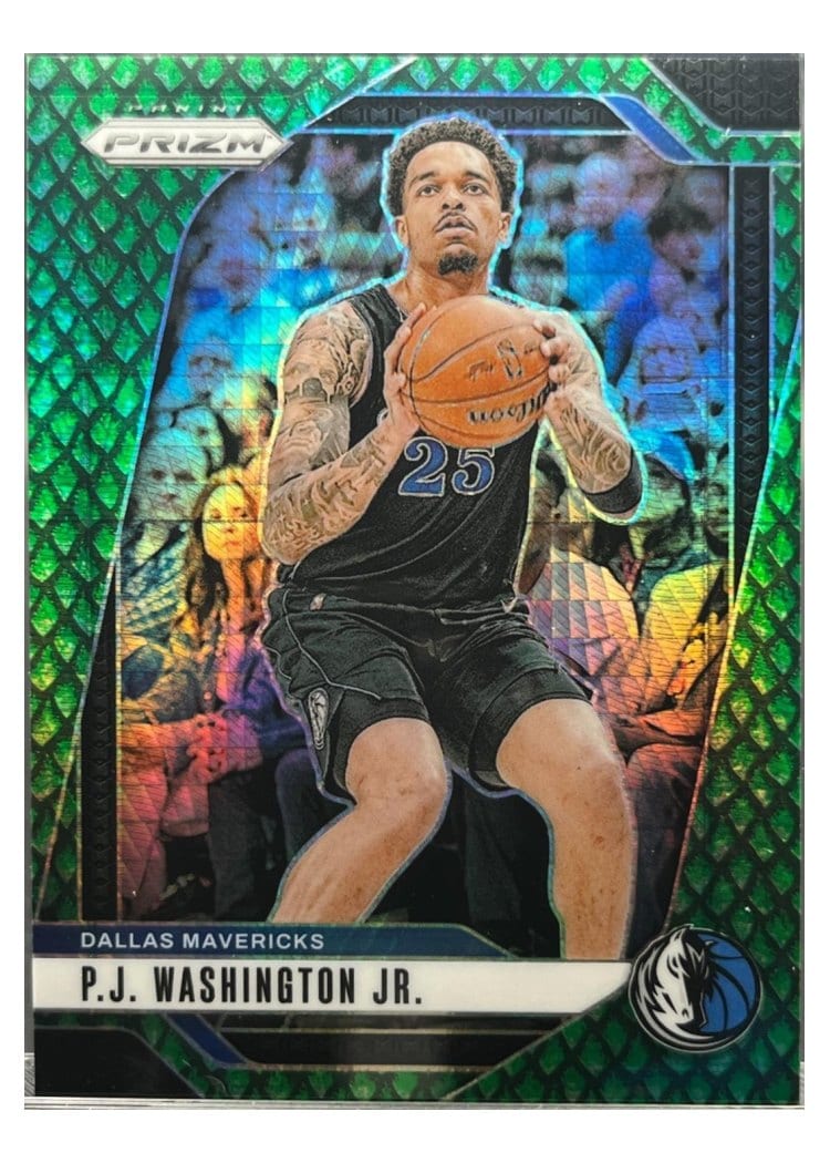 2024-25 Panini Prizm Base Set P.J. Washington Jr. #174 card