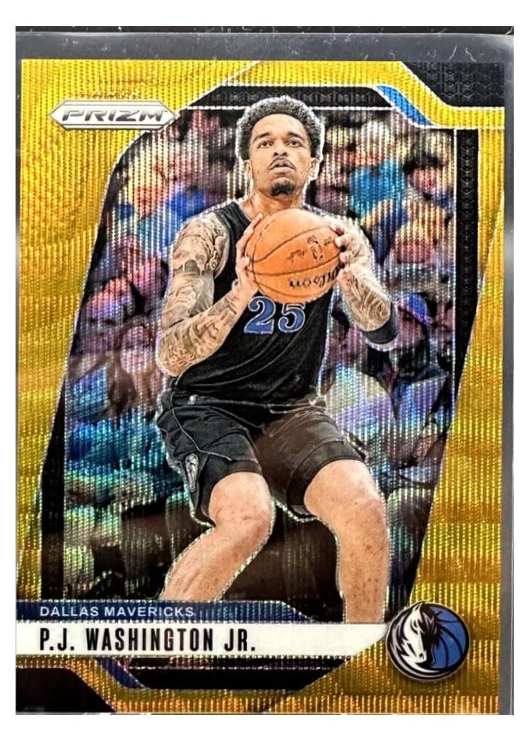 2024-25 Panini Prizm Base Set P.J. Washington Jr. #174 card