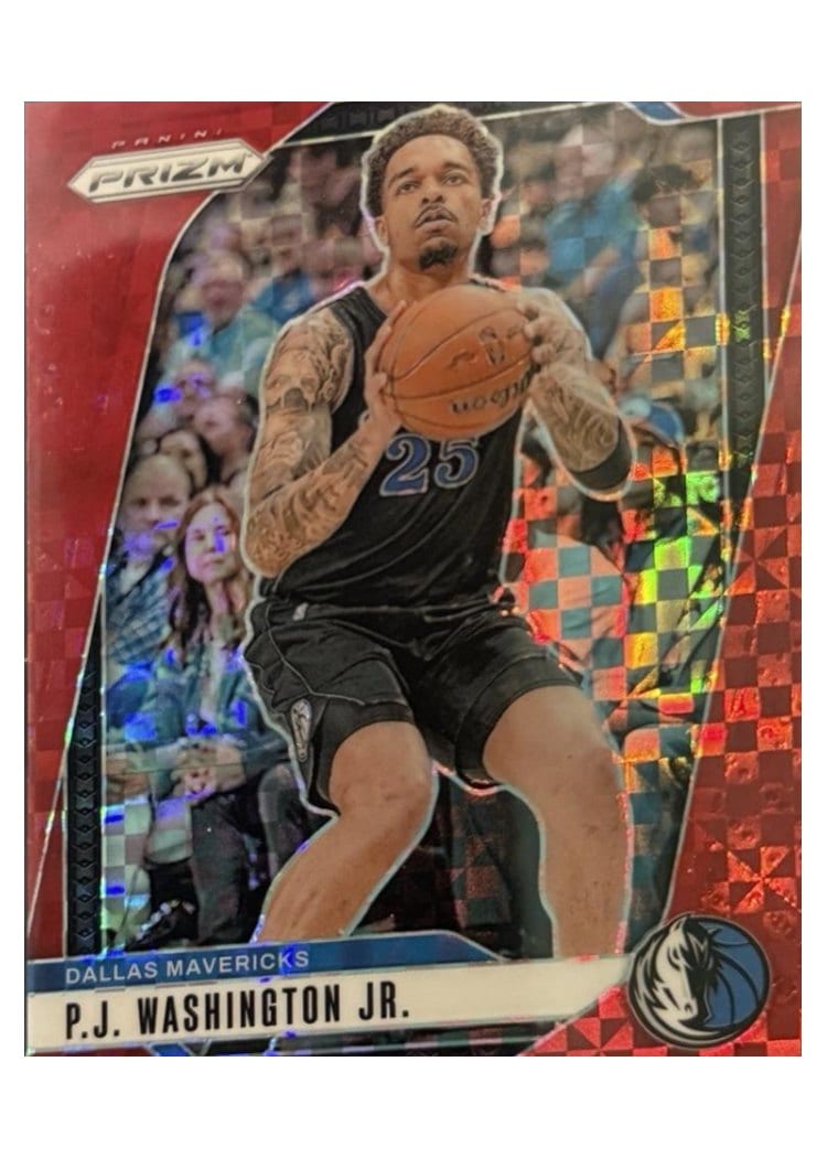 2024-25 Panini Prizm Base Set P.J. Washington Jr. #174 card
