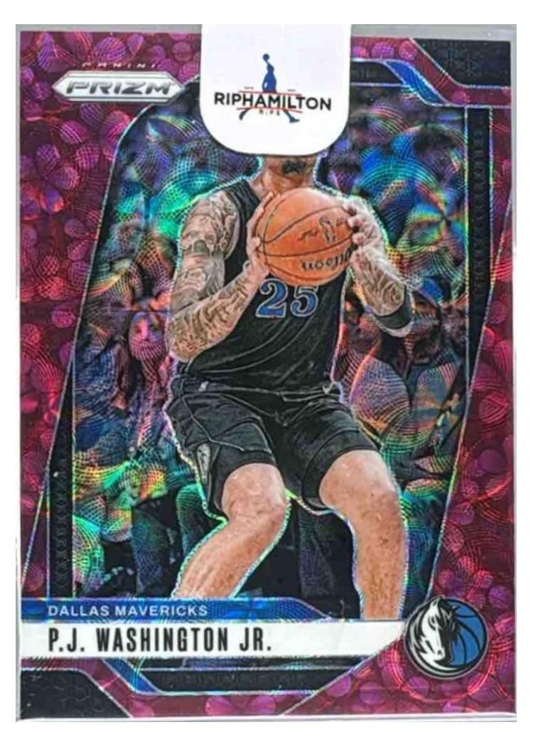 2024-25 Panini Prizm Base Set P.J. Washington Jr. #174 card
