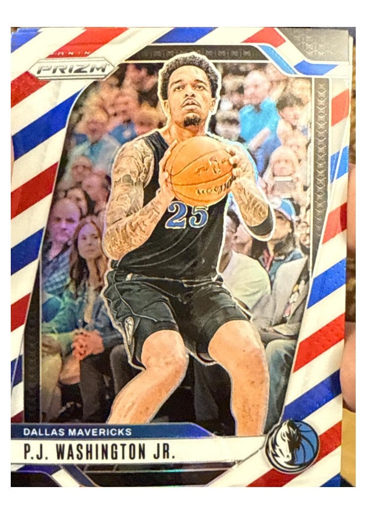 2024-25 Panini Prizm Base Set P.J. Washington Jr. #174 card