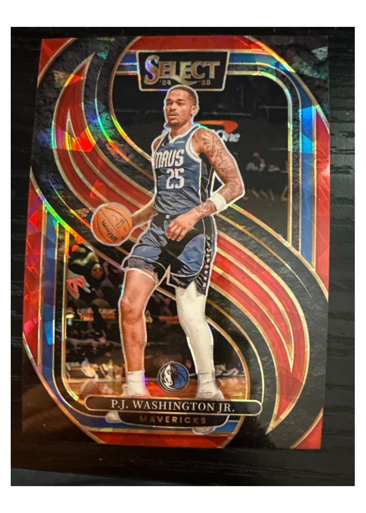 2024-25 Panini Select Base Set P.J. Washington Jr. #154 card