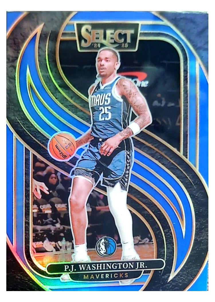 2024-25 Panini Select Base Set P.J. Washington Jr. #154 card