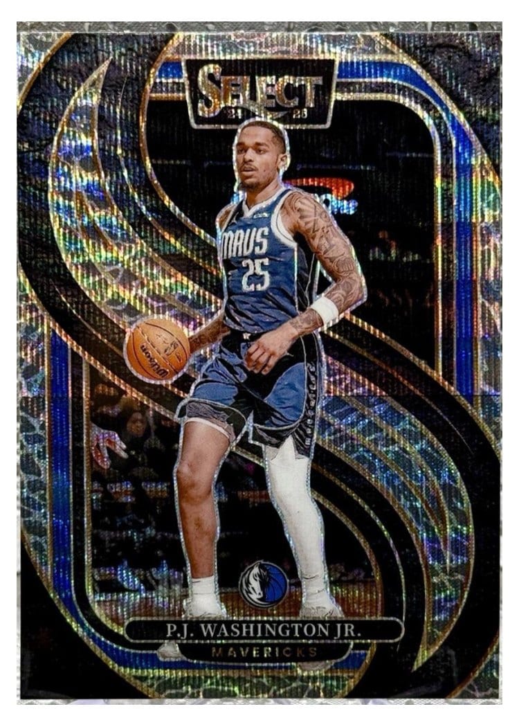 2024-25 Panini Select Base Set P.J. Washington Jr. #154 card
