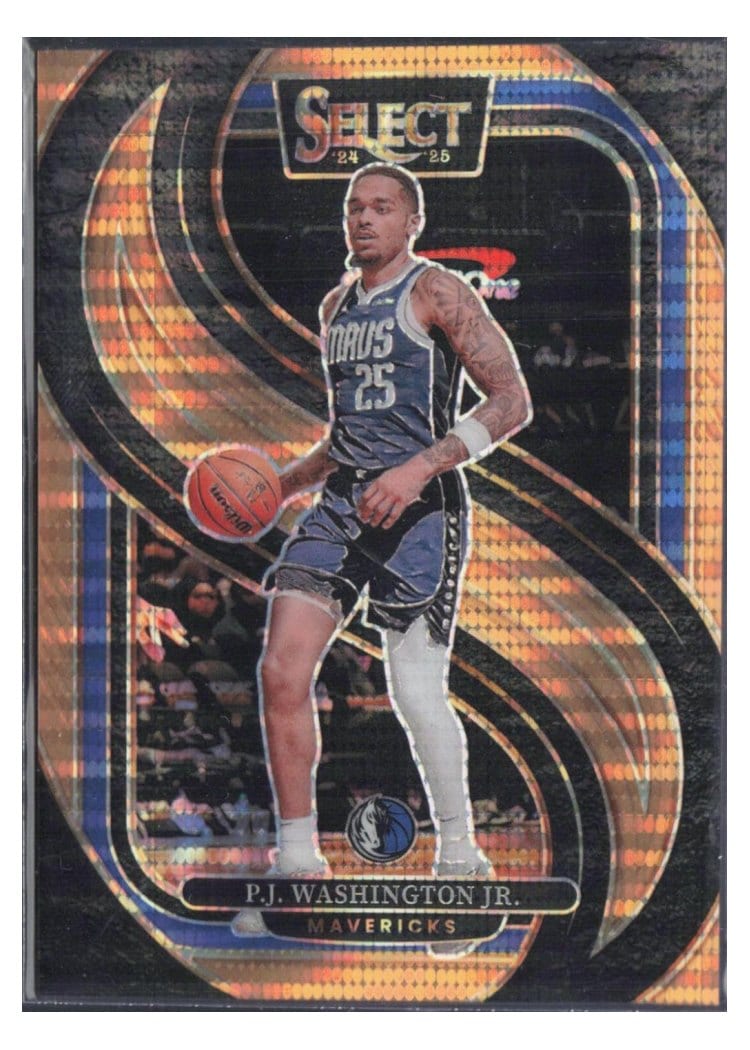 2024-25 Panini Select Base Set P.J. Washington Jr. #154 card