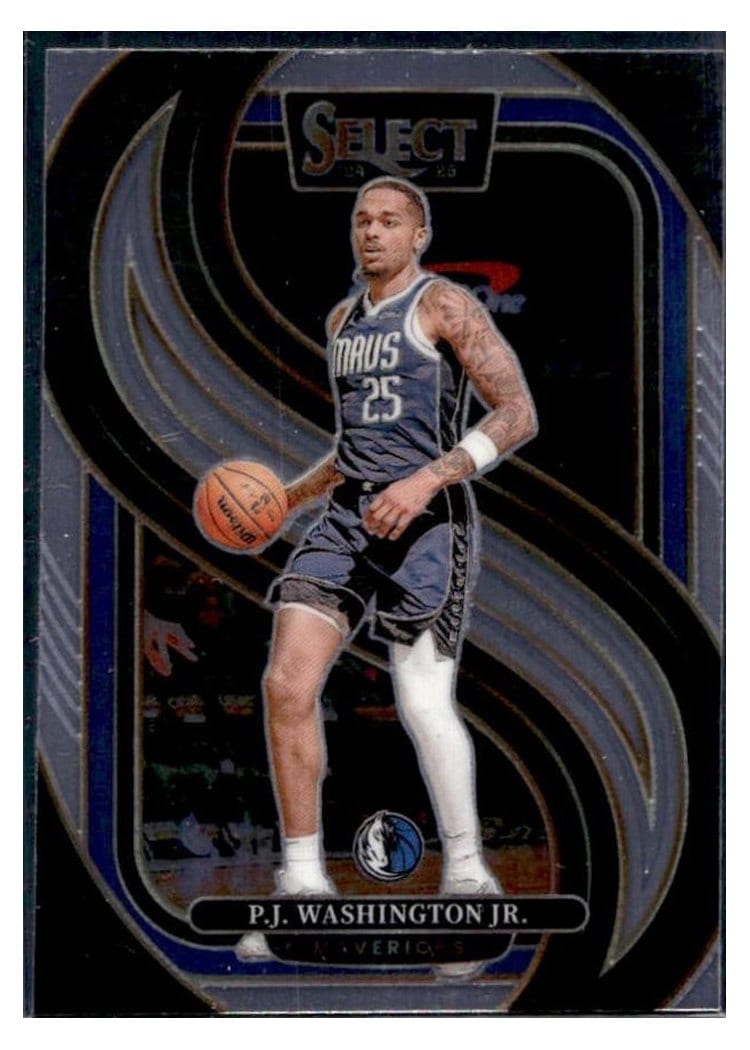 2024-25 Panini Select Base Set P.J. Washington Jr. #154 card