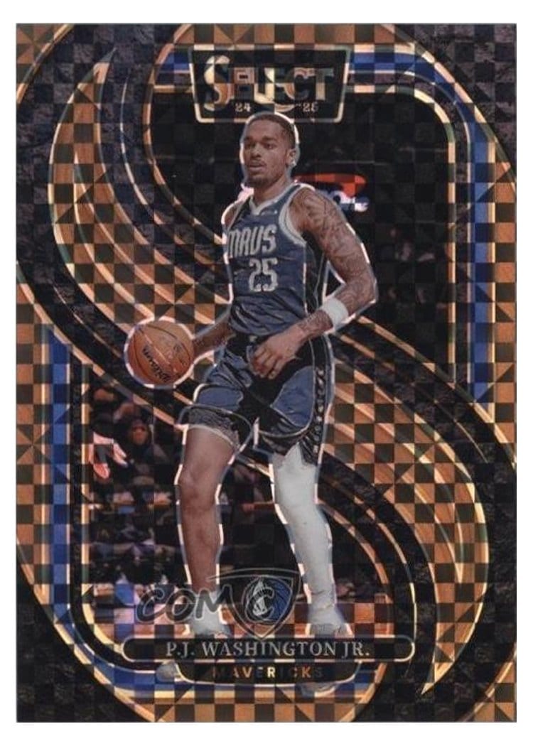 2024-25 Panini Select Base Set P.J. Washington Jr. #154 card