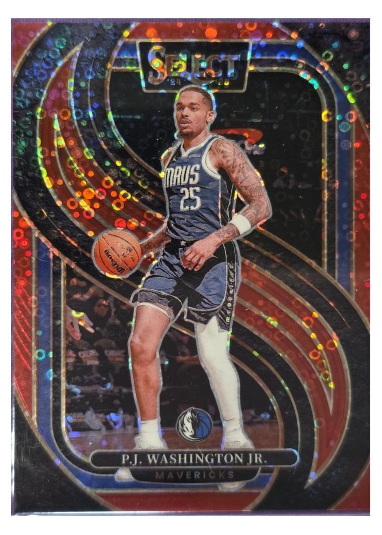 2024-25 Panini Select Base Set P.J. Washington Jr. #154 card