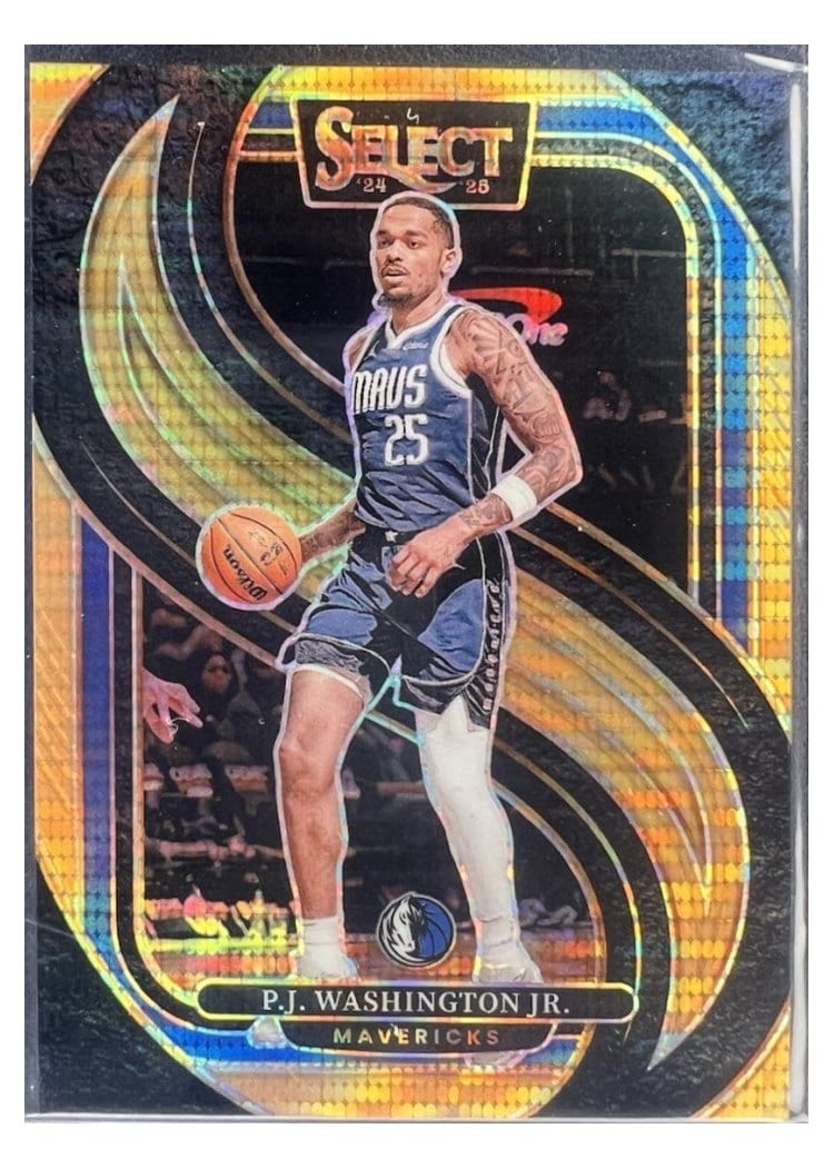 2024-25 Panini Select Base Set P.J. Washington Jr. #154 card