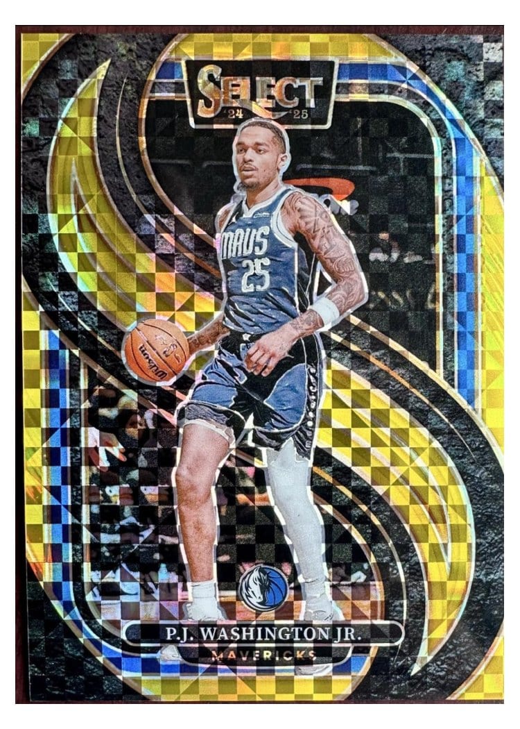 2024-25 Panini Select Base Set P.J. Washington Jr. #154 card