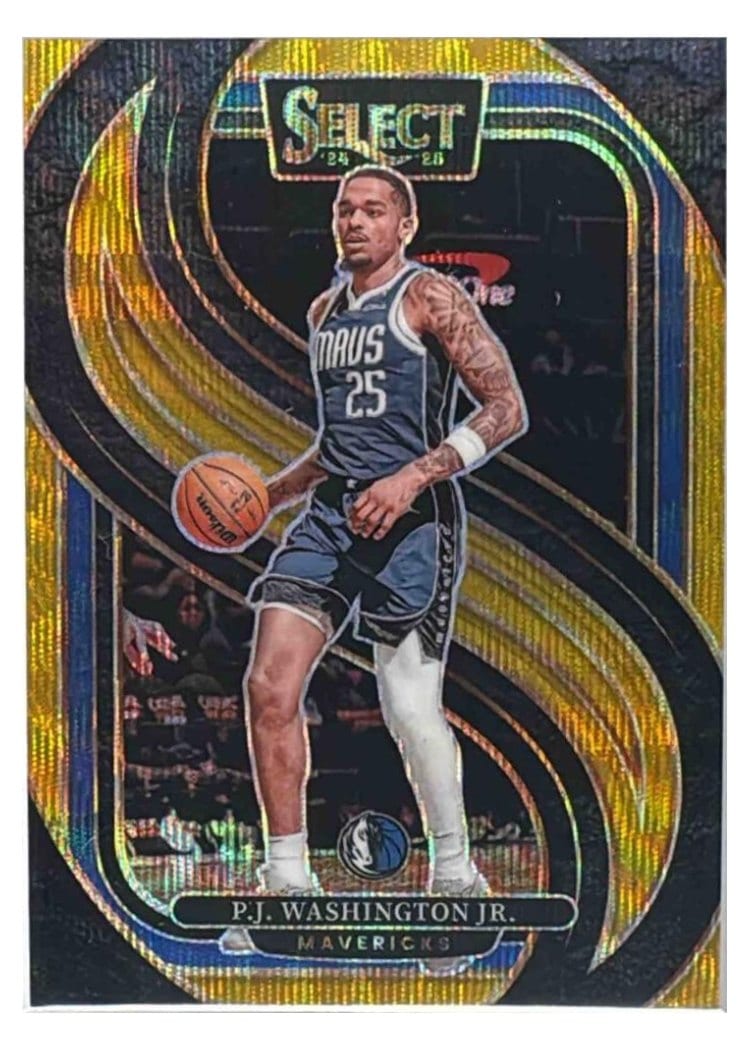 2024-25 Panini Select Base Set P.J. Washington Jr. #154 card