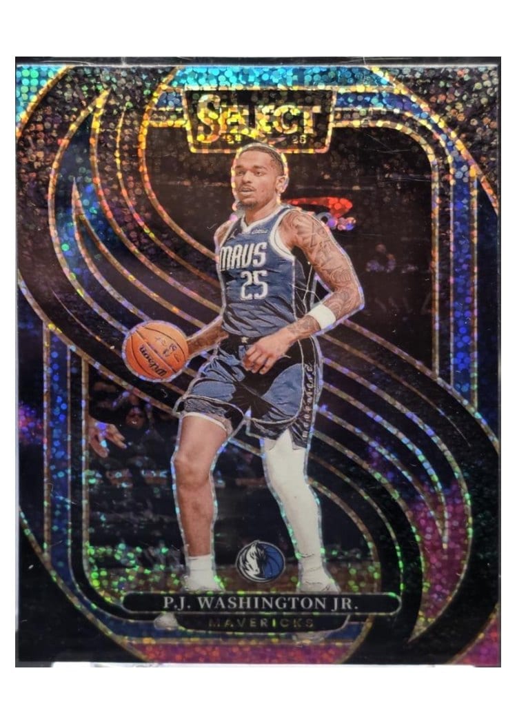 2024-25 Panini Select Base Set P.J. Washington Jr. #154 card