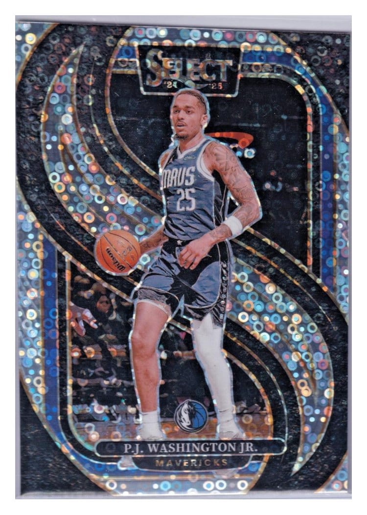 2024-25 Panini Select Base Set P.J. Washington Jr. #154 card