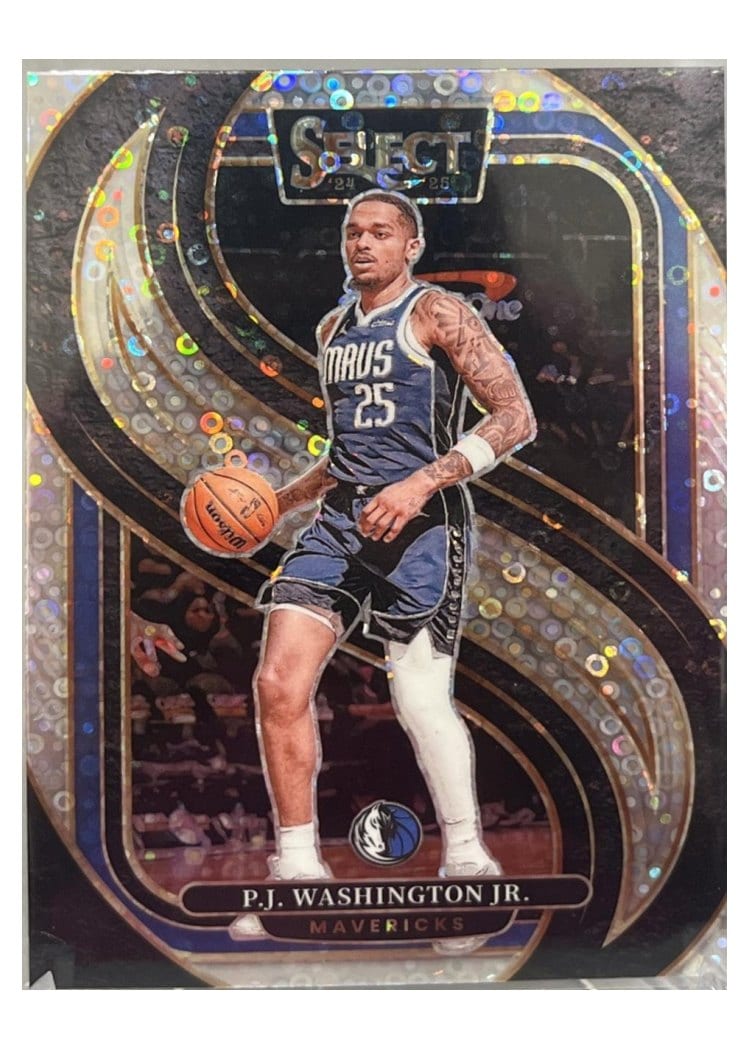 2024-25 Panini Select Base Set P.J. Washington Jr. #154 card