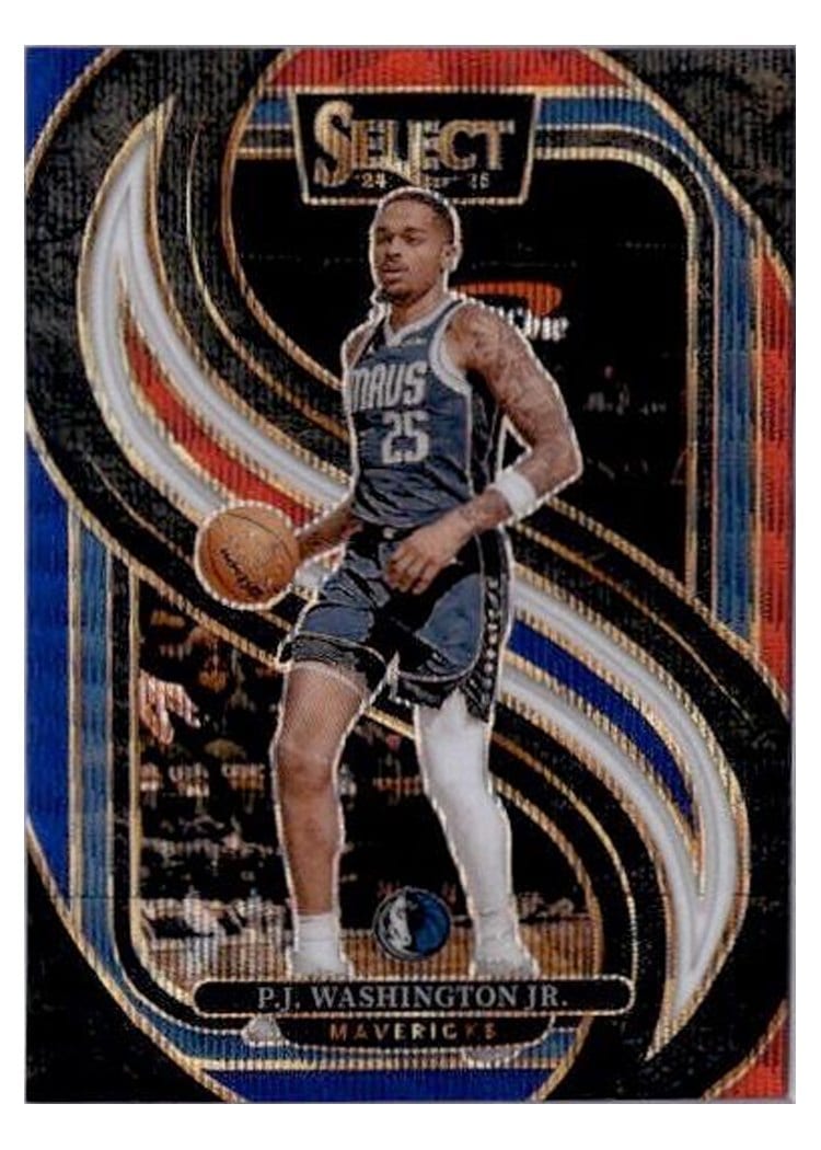 2024-25 Panini Select Base Set P.J. Washington Jr. #154 card